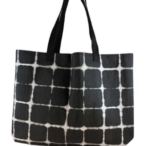 Black Squares Tote Bag